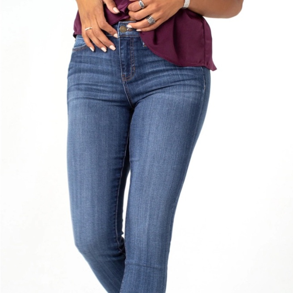 Liverpool Blue Skinny Jeans with Stretch Fit